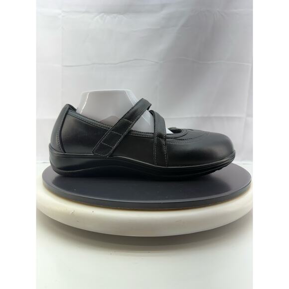 Orthofeet Celina Mary Jane Womens Size 9 Medium Black Leather Orthopedic Shoes - Picture 3 of 9